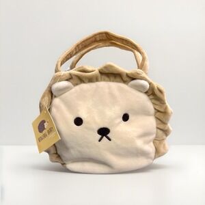 NWT Hedgehog Harry By‎ Friendshill Adorable Plush Purse Bag Harihari Harry